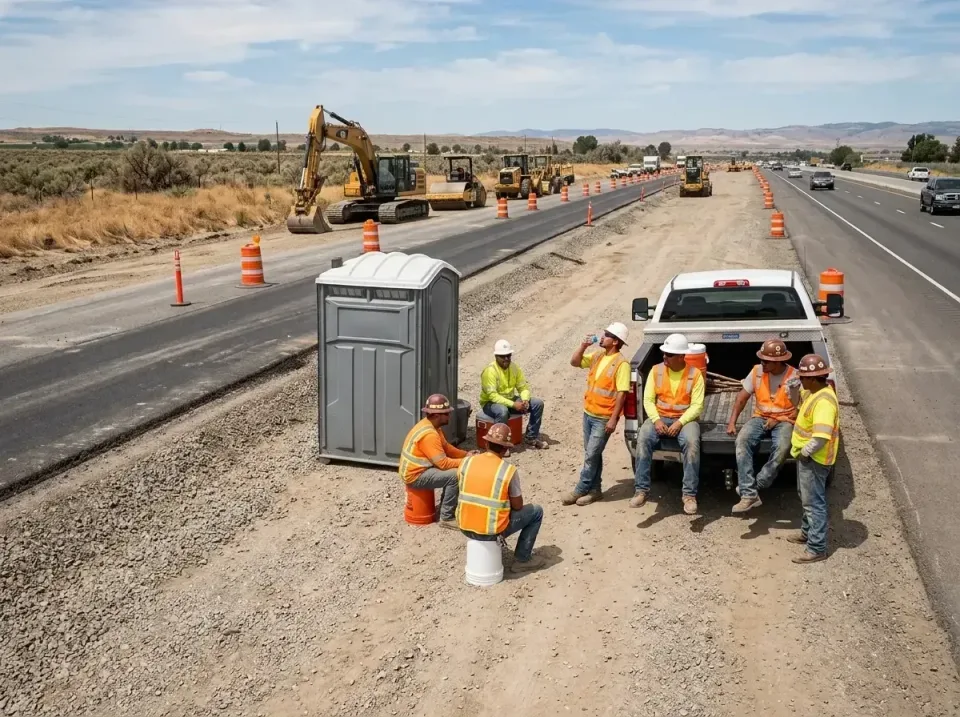 highway-road-construction-crew-007 — frequently asked questions, Porta Potty and Restroom Rentals in Ferguson, MO